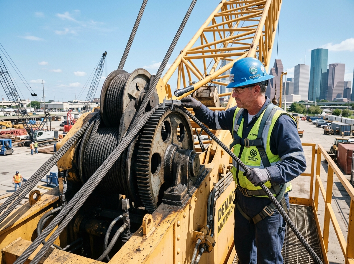 Crane Repair & Sourcing Inspection Houston
